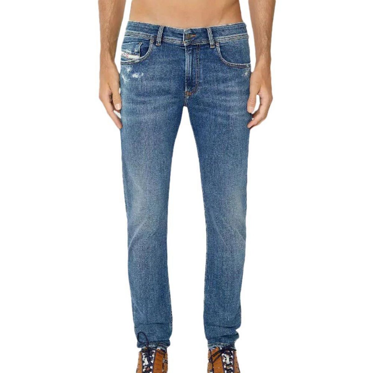 DIESEL Jean Slim  Foncé Délavé Homme Diesel 1979 Sleenker   W28