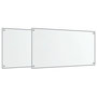 Voir la diapositive 2 : VIDAXL Dosserets de cuisine 2 pcs transparent 80x40 cm verre trempé