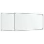Voir la diapositive 2 : VIDAXL Dosserets de cuisine 2 pcs transparent 80x40 cm verre trempé