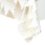 Voir la diapositive 2 : ATMOSPHERA Nappe 140x360 cm Sapin blanc et or