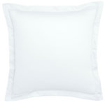 DODO Taie d'oreiller Partition Satin de coton Coloris Blanc. Coloris disponibles : Blanc