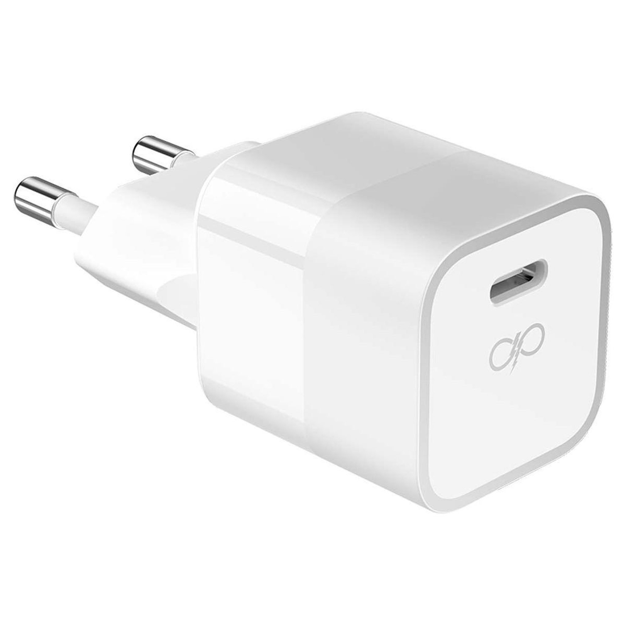 FORCE POWER Chargeur 30w usb c blanc recyclé