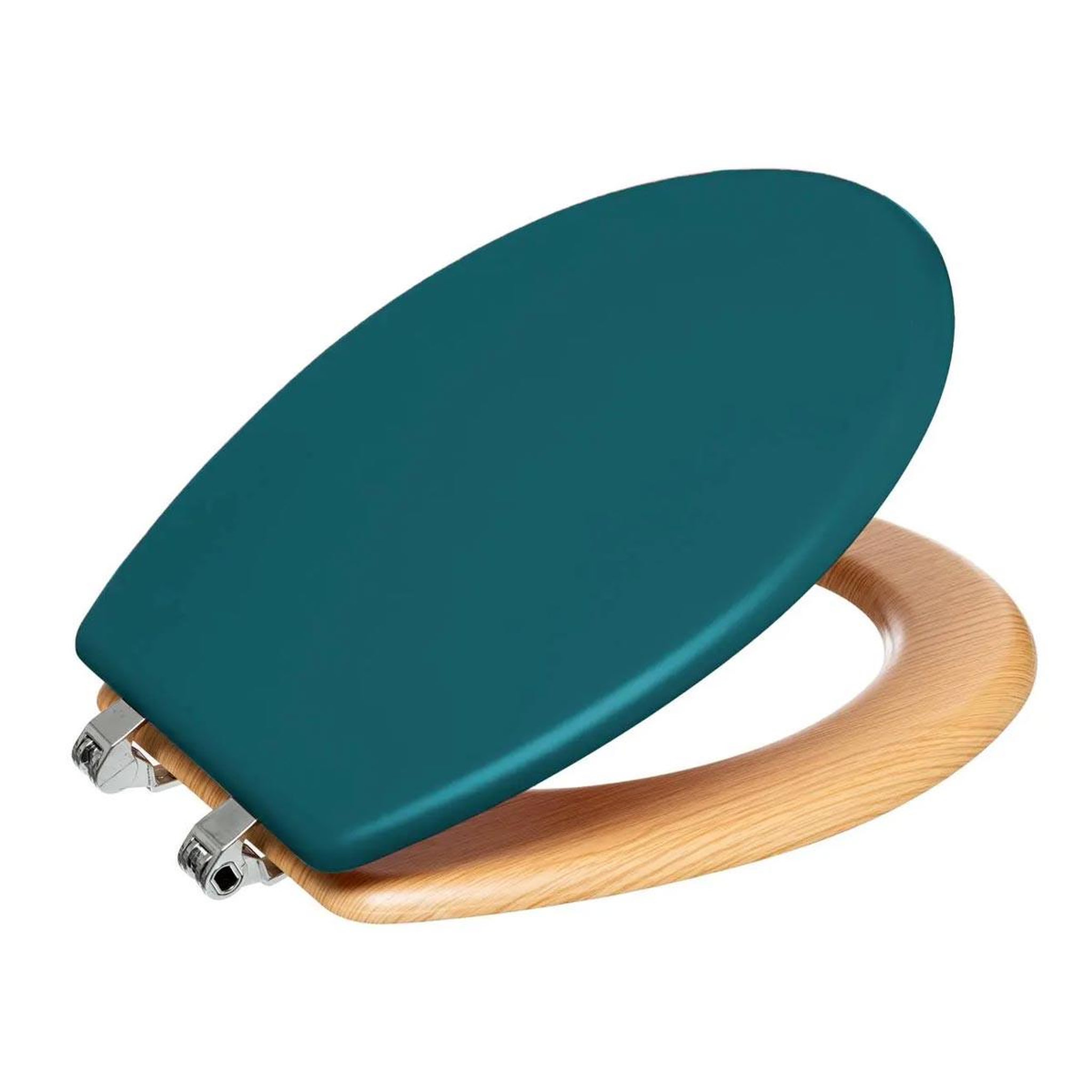 Voir la diapositive 2 : FIVE Abattant wc design  modern  46cm pétrole