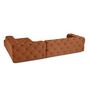 Voir la diapositive 6 : LISA DESIGN Gallata - canapé chesterfield d'angle droit - 5 places - en velours
