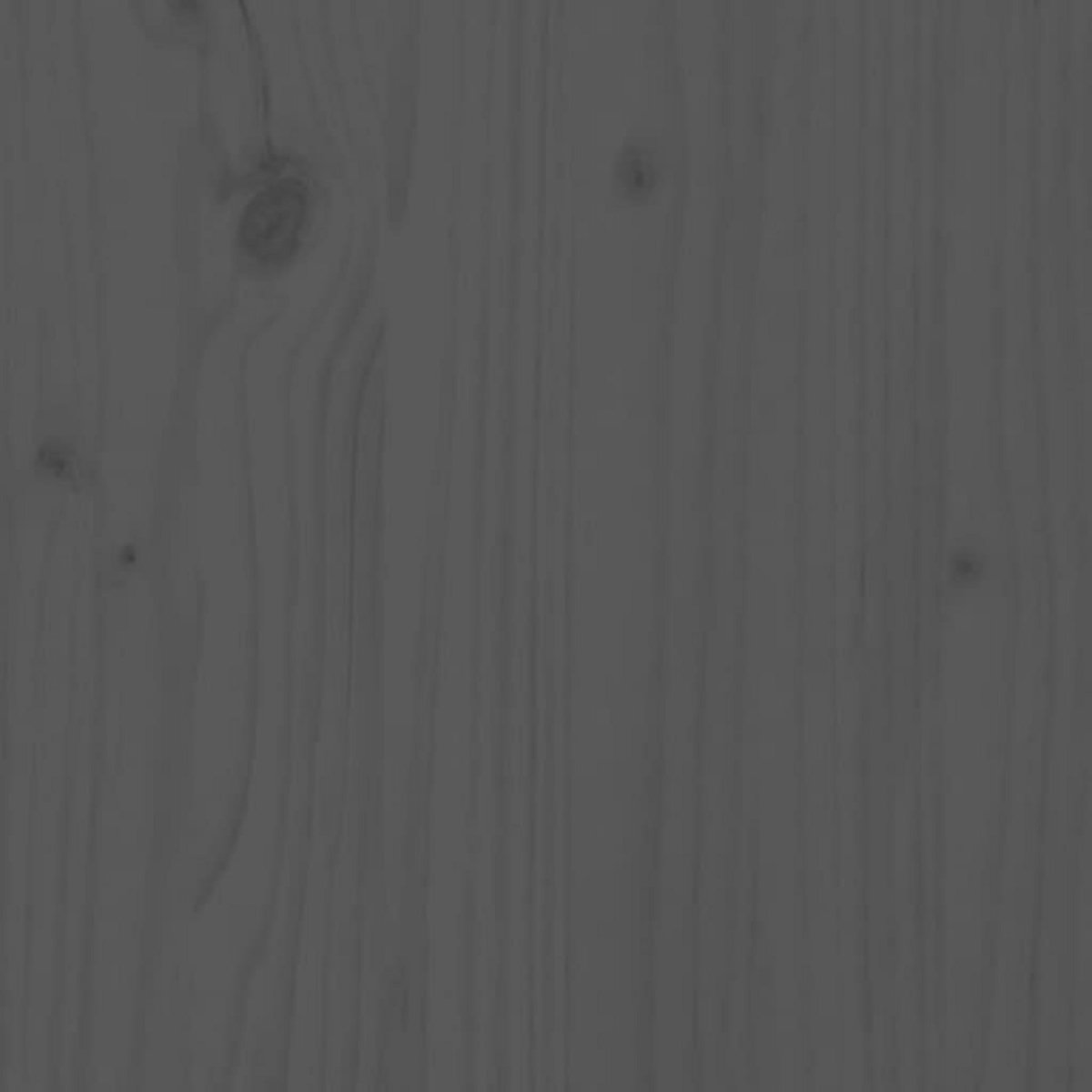 VIDAXL Tete de lit Gris 126x4x110 cm Bois massif de pin