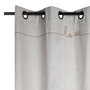 Voir la diapositive 2 : Lovely Casa Rideau à œillets 140x260 cm Imagine coton