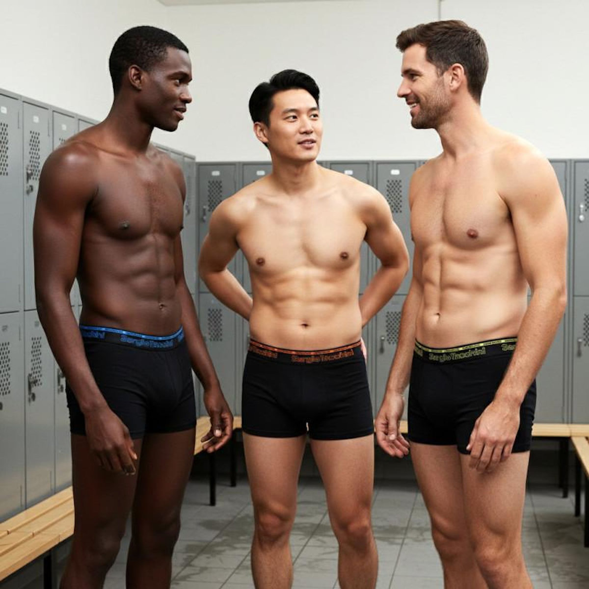 SERGIO TACCHINI Sergio Tacchini Pack de Boxers Homme Lot de 3