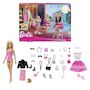 Voir la diapositive 2 : BARBIE Calendrier de l'Avent Barbie avec accessoires et chiot
