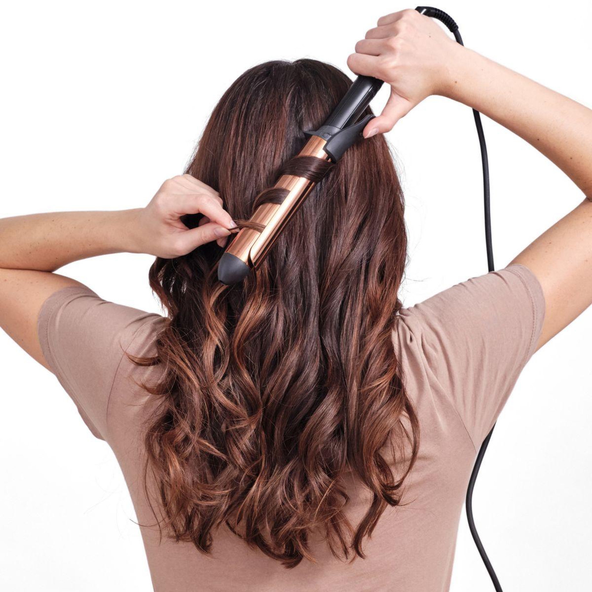 Voir la diapositive 4 : BABYLISS Fer à boucler c459e salon brilliance curls