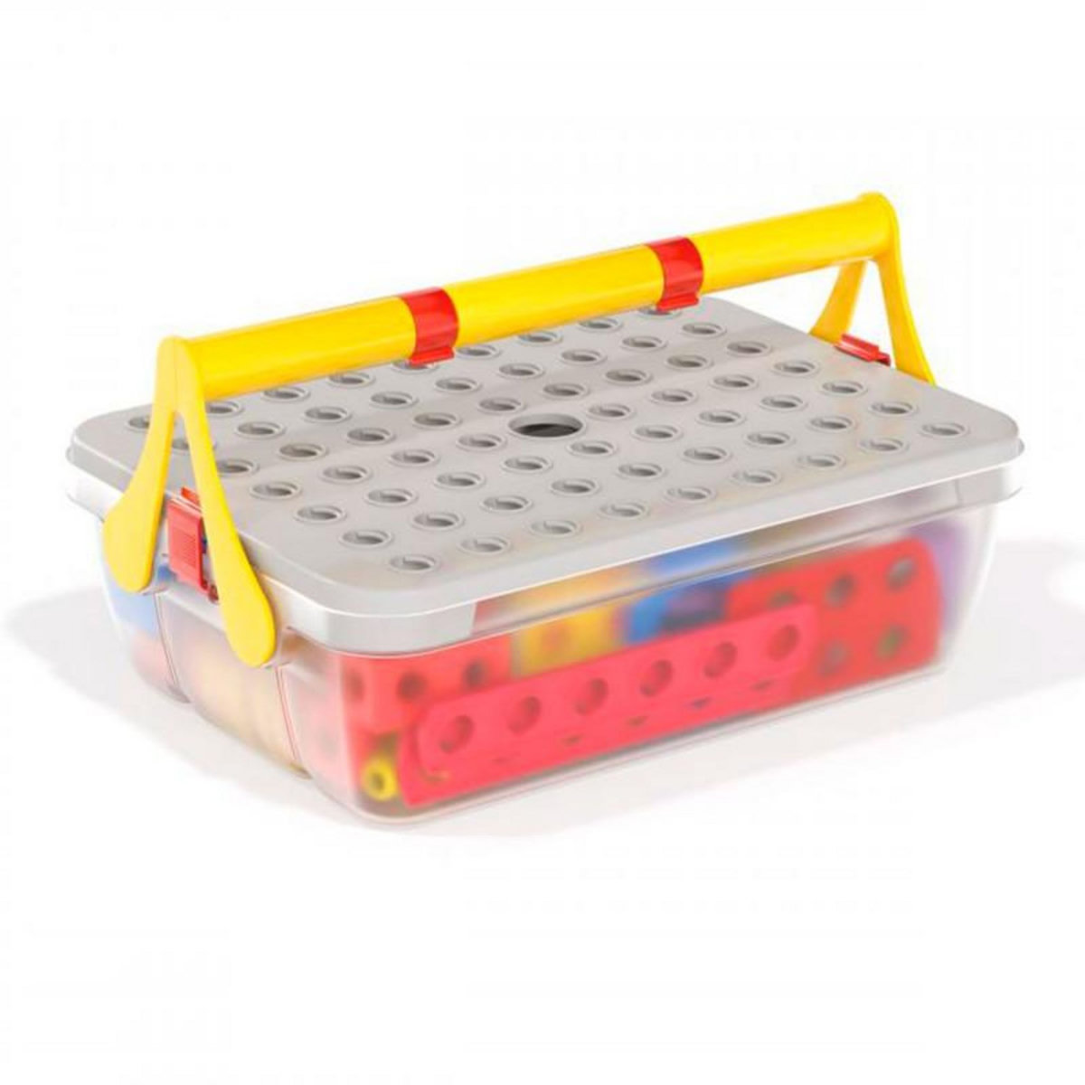 Quercetti Quercetti Tecno Jumbo with Storage box, 84 pcs.
