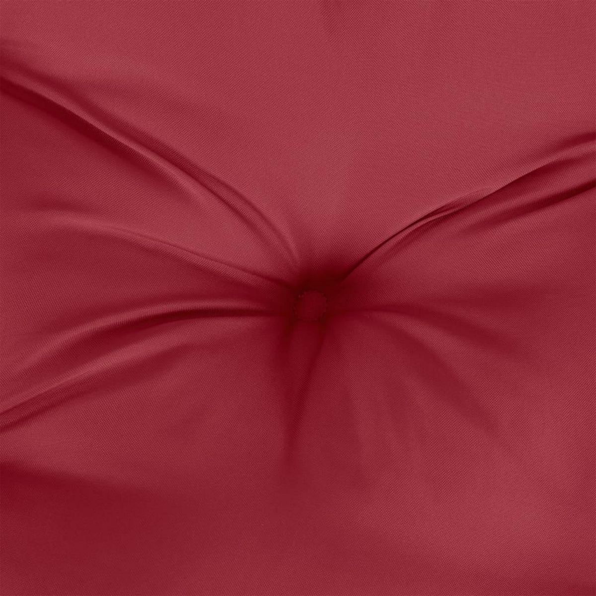VIDAXL Coussin de banc de jardin rouge bordeaux 110x50x7 cm
