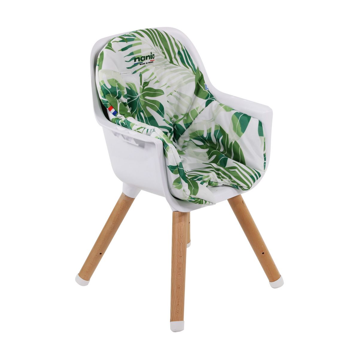 NANIA Chaise haute évolutive 2 en 1 - Paulette