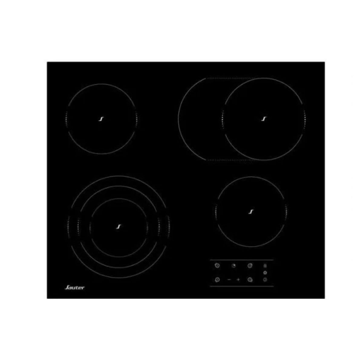 Sauter Table de cuisson vitrocéramique 60cm 4 feux noir - SPV464EB