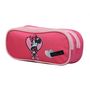 Voir la diapositive 1 : Bagtrotter Trousse scolaire 2 compartiments Disney Minnie Coeur Rose Bagtrotter