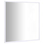 Voir la diapositive 2 : VIDAXL Miroir Blanc 60x60 cm