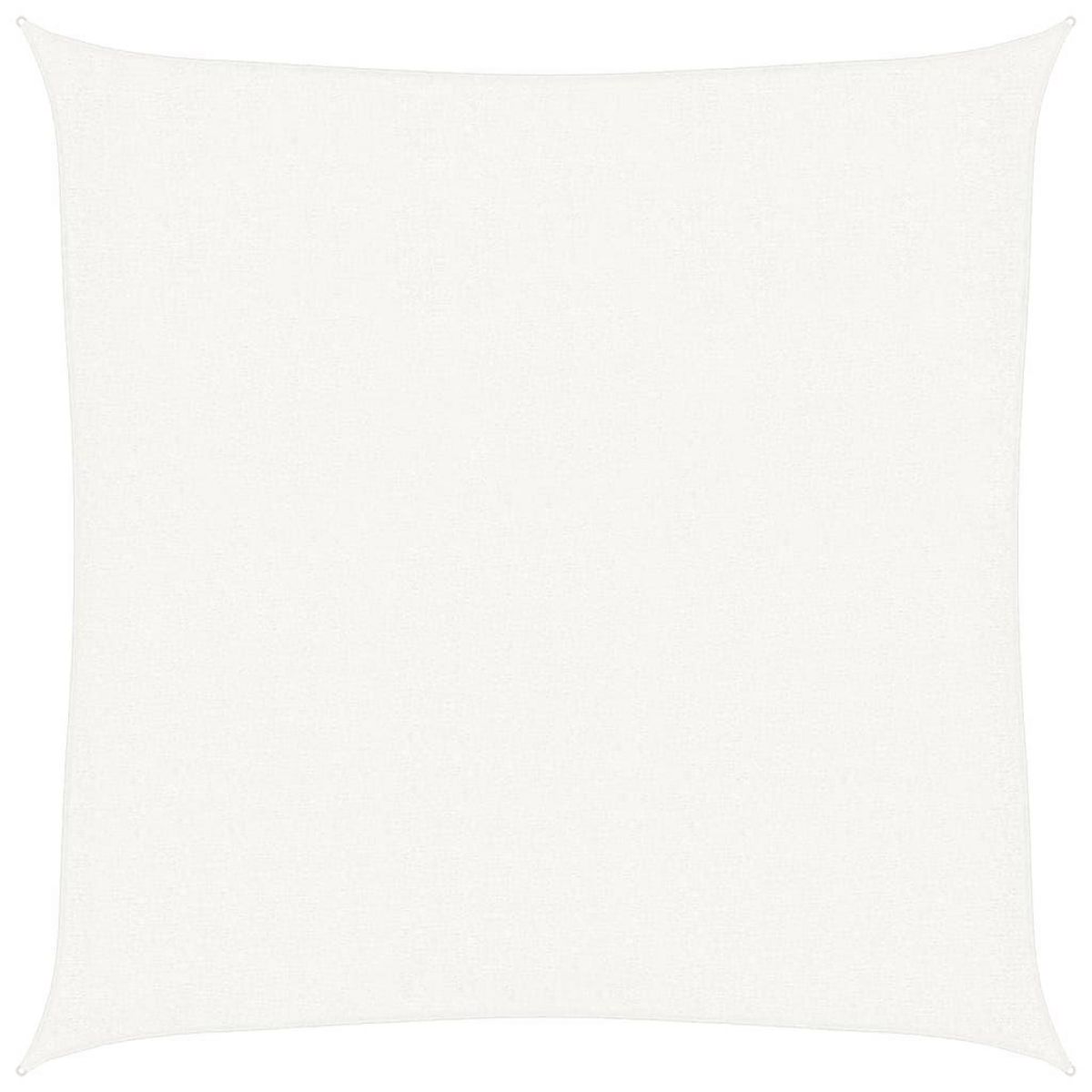 VIDAXL Voile de parasol PEHD Carre 3,6 x 3,6 m Blanc