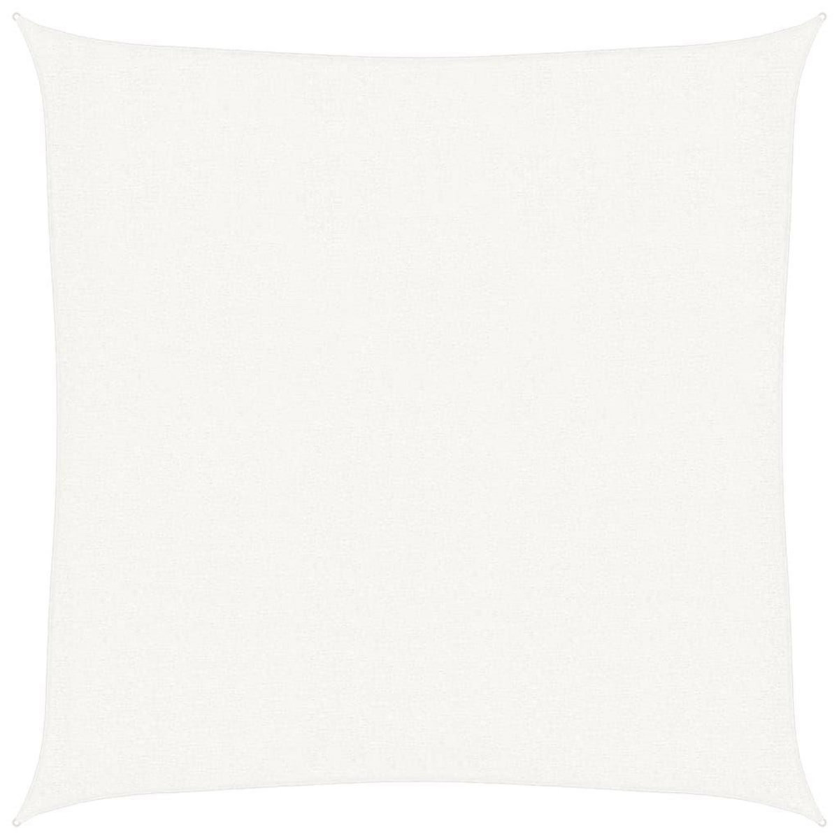 VIDAXL Voile de parasol PEHD Carre 3,6 x 3,6 m Blanc