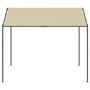 Voir la diapositive 3 : VIDAXL Tente a auvent beige 3x3 m acier et tissu