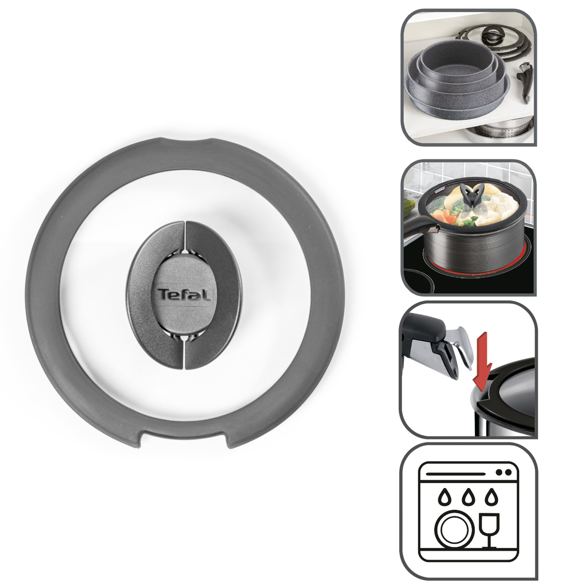 TEFAL Couvercle INGENIO 20 cm 