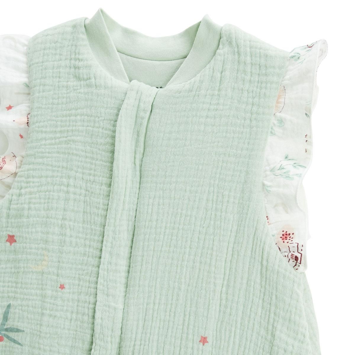 Petit Béguin Turbulette TOG 2 en gaze de coton avec pieds retroussables Arya