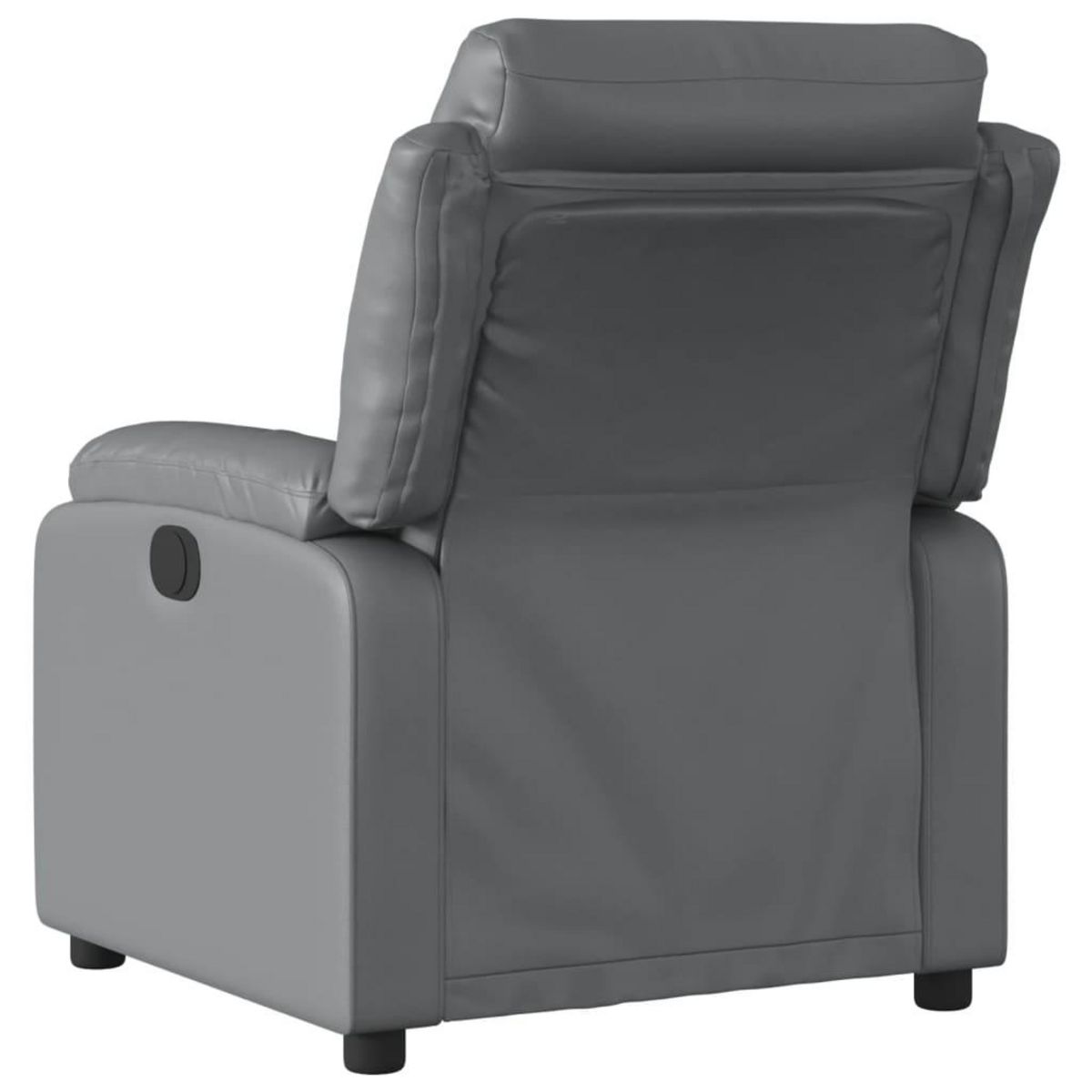 VIDAXL Fauteuil inclinable Gris Similicuir