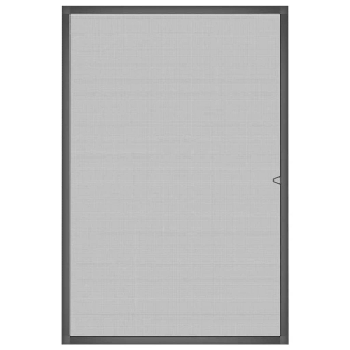 VIDAXL Moustiquaire pour fenetres Anthracite 80x120 cm