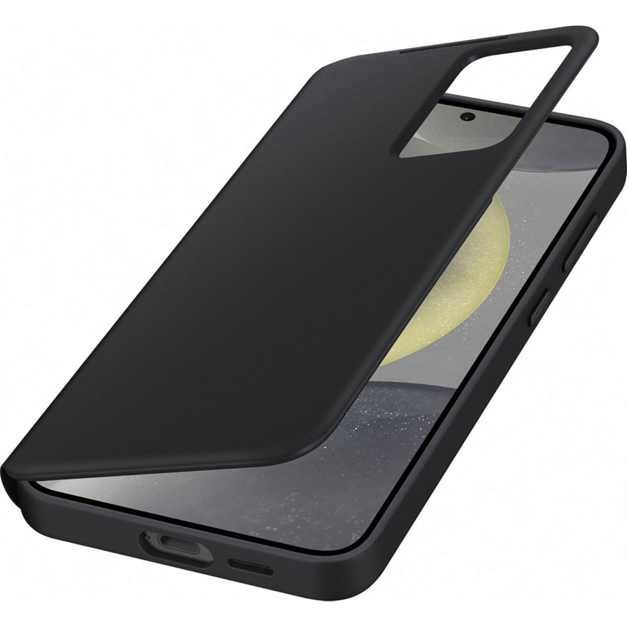 Voir la diapositive 3 : Samsung Etui Samsung S24+ Smart View porte carte noir