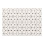 Voir la diapositive 1 : Paris Prix Tapis Tissé Déco  Hexagon  160x230cm Beige