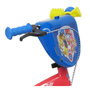 Voir la diapositive 4 : Nickelodeon Vélo enfant - Modèle 10'' Pat Patrouille pour enfant de 75/90 cm avec stabilisateurs - 1 frein - Plaque décorative avant et roues bâtons