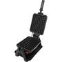 Voir la diapositive 3 : TEFAL Croque, gaufre, gril WM755D12 -WM75 Gaufrier KING SIZE 4 en 1