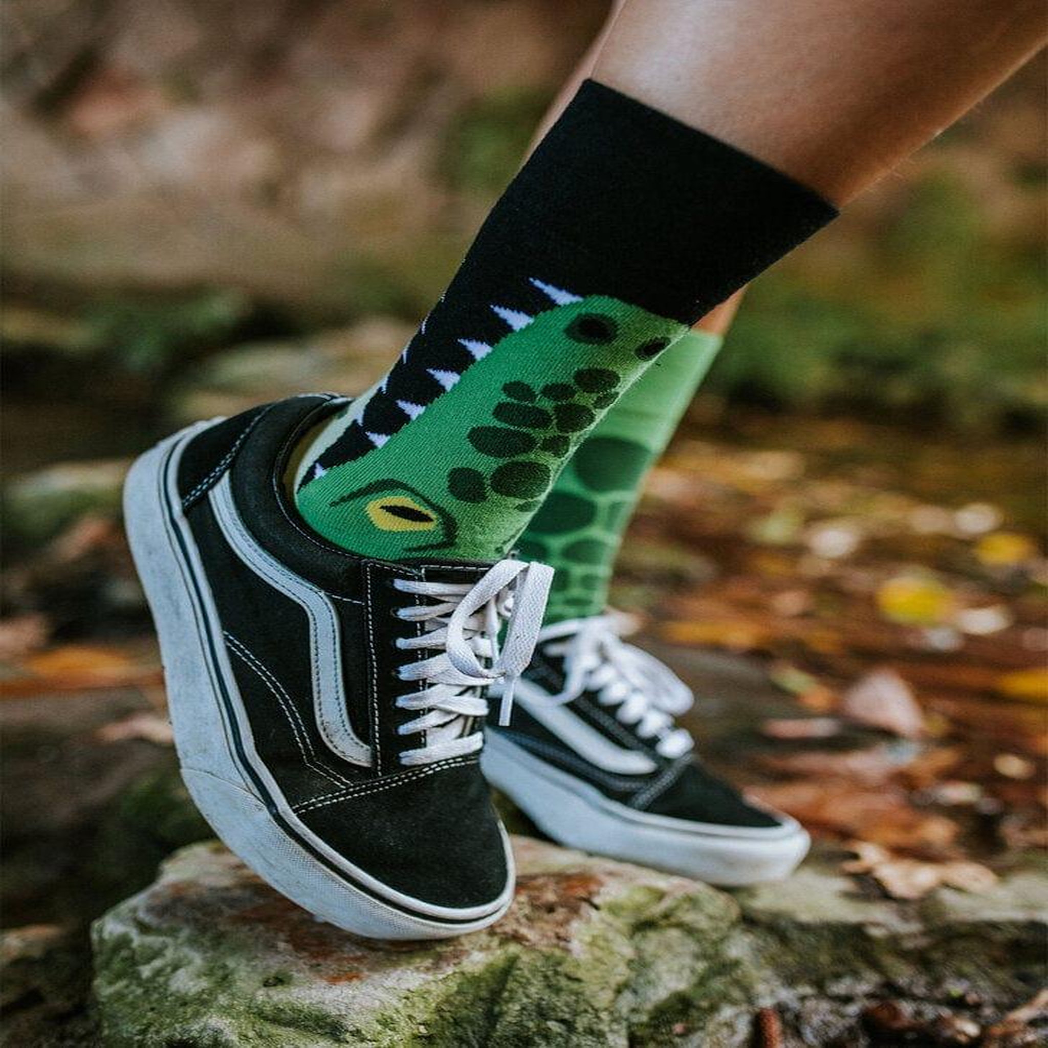 Voir la diapositive 4 : DEDOLES Chaussettes enfants crocodile