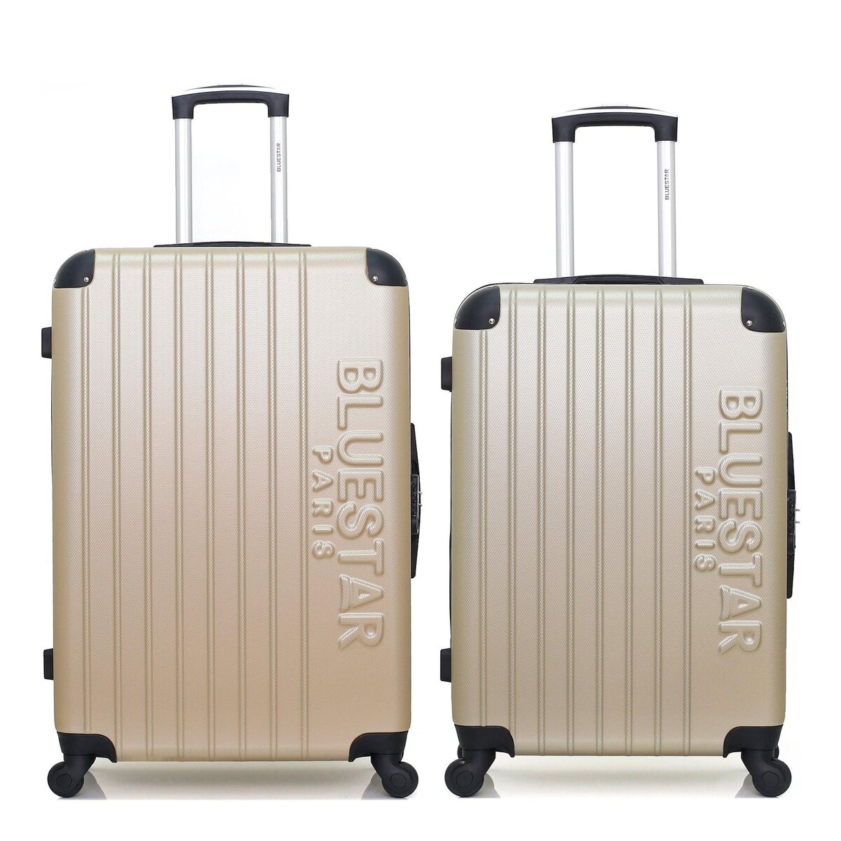 BLUESTAR BLUESTAR - Lot de 2 - Valise grand format et valise weekend BUCAREST