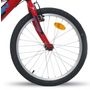 Voir la diapositive 3 : Vélo enfant (120/140 cm) - VTT 20  avec cadre et fourche rigide en acier, 6 vitesses via une poignée tournante, Freins V-Brake et jantes en aluminium