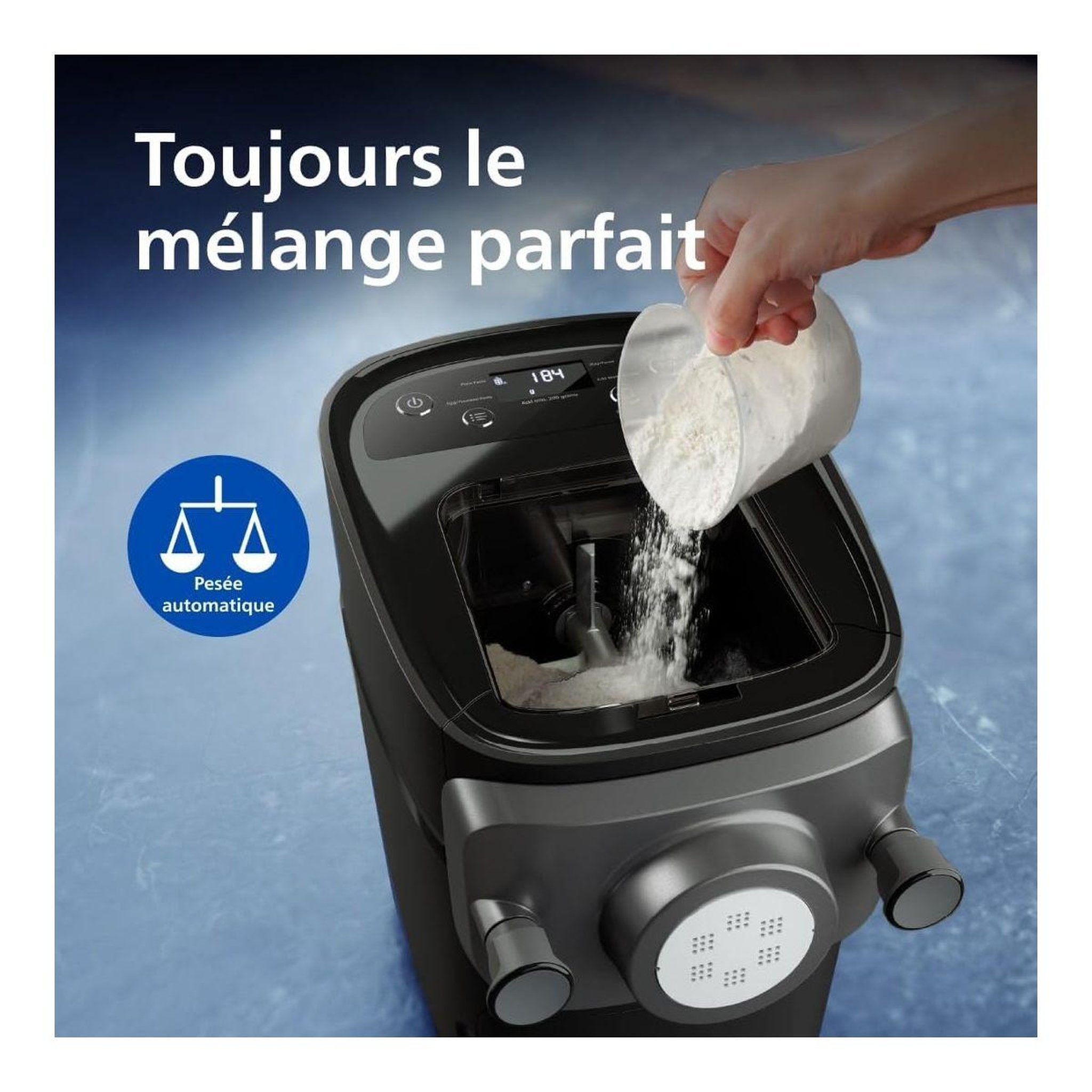 Voir la diapositive 2 : Philips Machine à pâtes HR2665/96