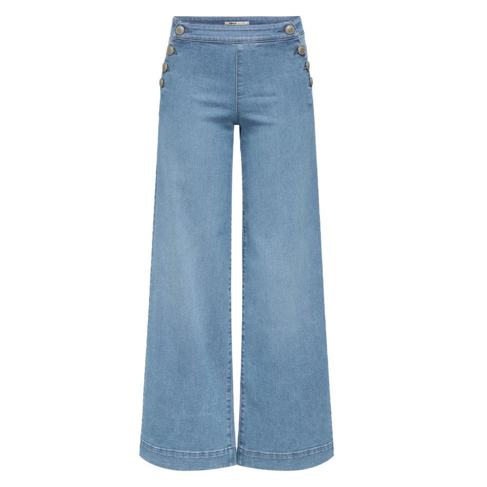 Voir la diapositive 2 : Only Jean Loose Bleu Clair Femme Bleu Only Mollie