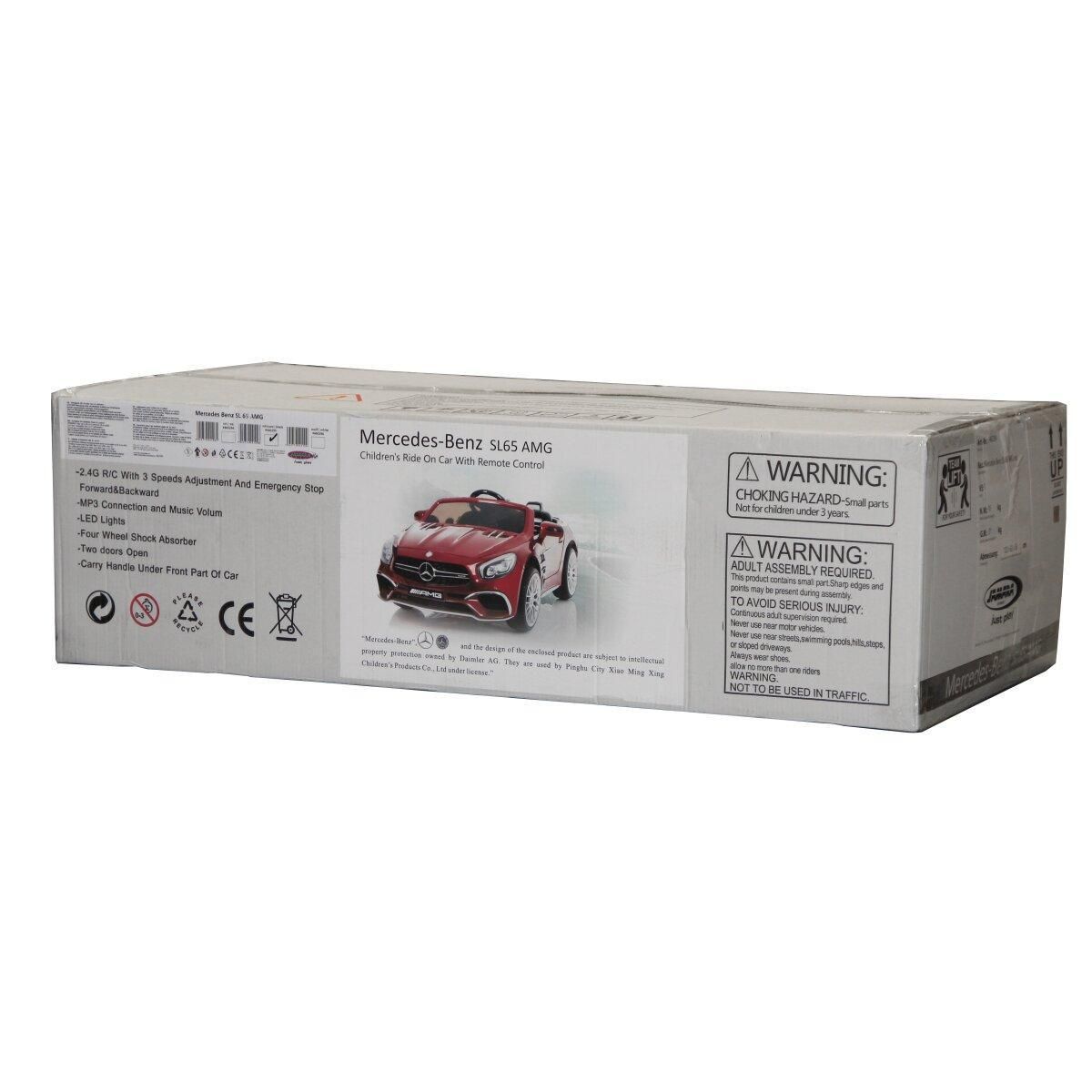 Jamara Ride-on Mercedes-Benz AMG SL65 noir 2,4GHz 12V