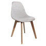Voir la diapositive 1 : The Home Deco Factory Chaise scandi en grosse maille Flora