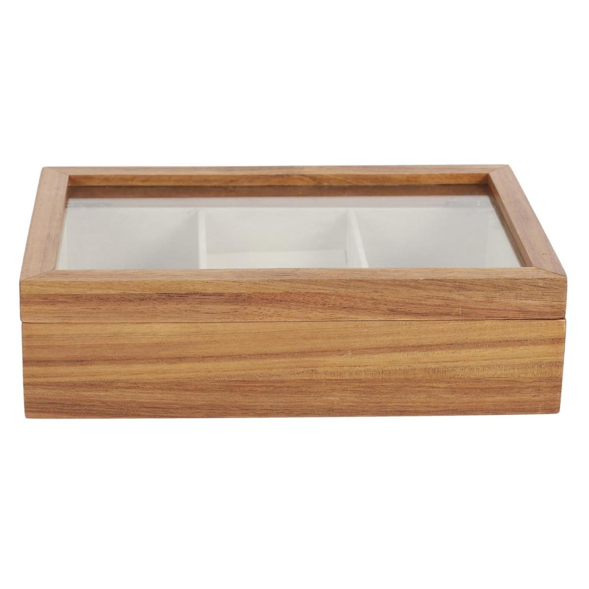 The Home Deco Factory Boîte à bijoux déco en bois  jewels  24cm naturel