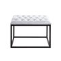 Voir la diapositive 2 : Paris Prix Tabouret Design  Olmida  60cm Gris & Noir
