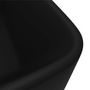 Voir la diapositive 5 : VIDAXL Lavabo de luxe Noir mat 41x30x12 cm Ceramique