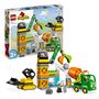 Voir la diapositive 2 : LEGO Duplo Ma ville 10990 Le chantier de construction, Jouet Grue, Bulldozer et Bétonnière