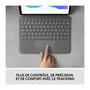 Voir la diapositive 2 : Logitech Clavier Folio Touch - LOGITECH - Gris