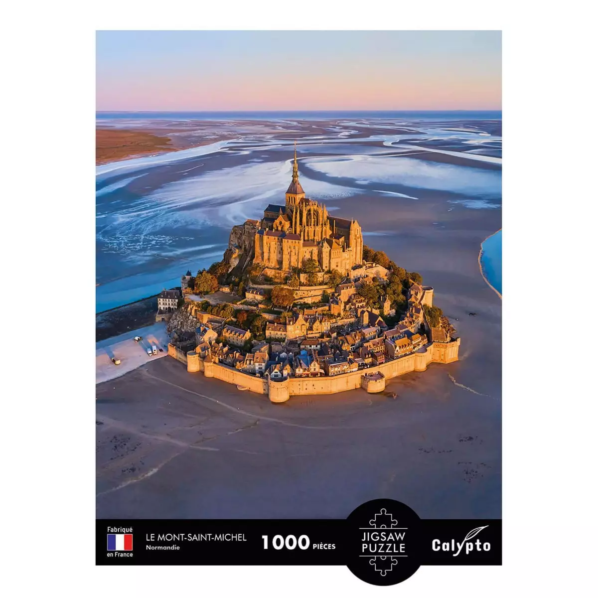 Sentosphère Puzzle 1000 pièces : Le Mont-Saint-Michel, Normandie
