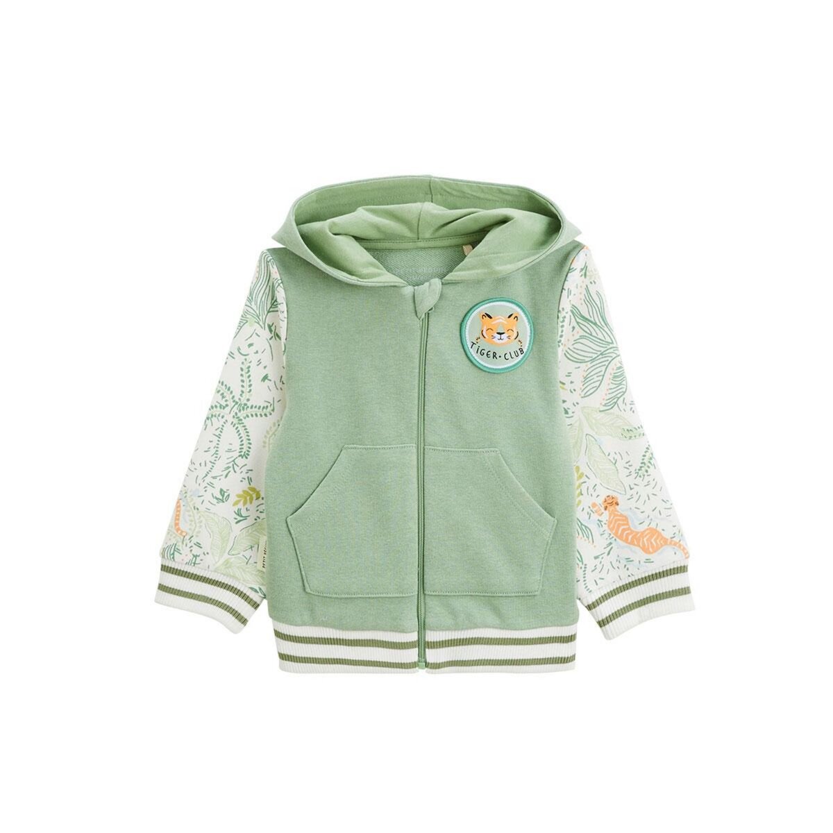 Petit Béguin Sweat à capuche zippé enfant Kanha