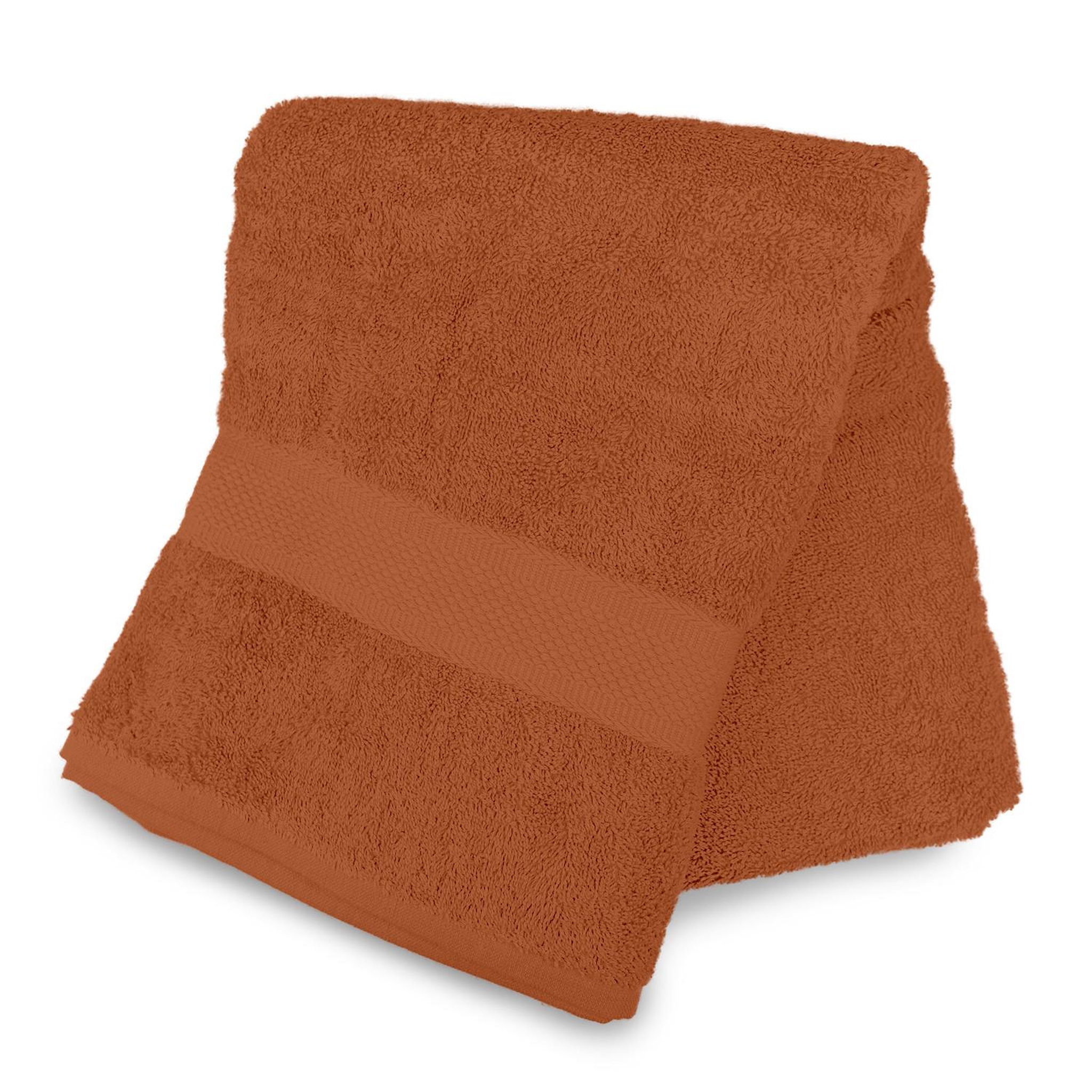 Voir la diapositive 1 : SOLEIL D'OCRE Serviette, drap de bain en coton 500 gr/m2 lagune par soleil d'ocre