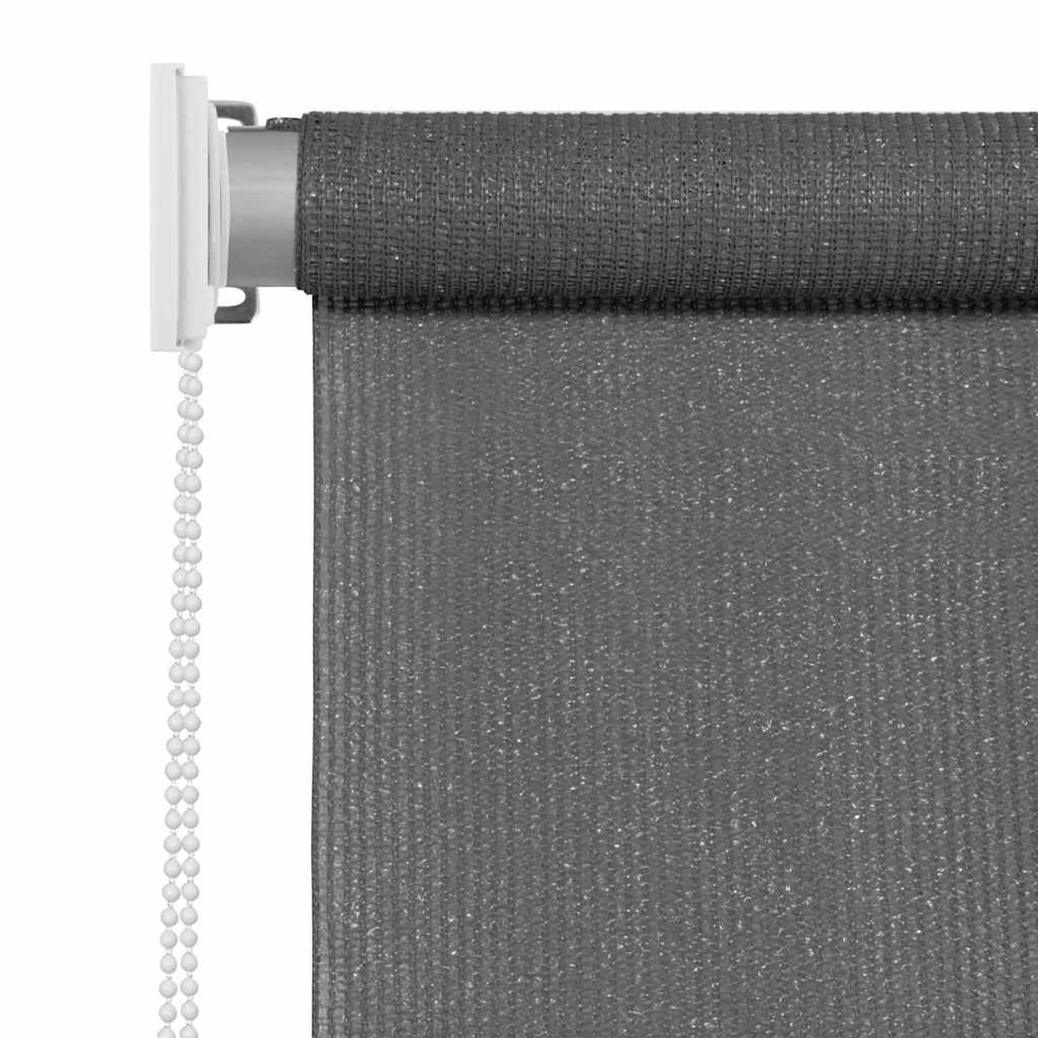 Voir la diapositive 3 : VIDAXL Store roulant d'exterieur 105 (l) x 140 (h) cm anthracite