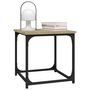 Voir la diapositive 4 : VIDAXL Table d'appoint Chene sonoma 40x40x40 cm Bois d'ingenierie