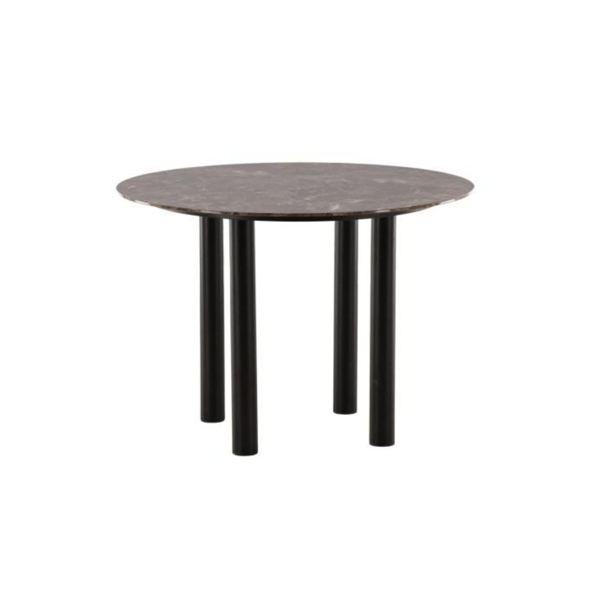 Paris Prix Table à Manger Ronde  Havsten  106cm Marron