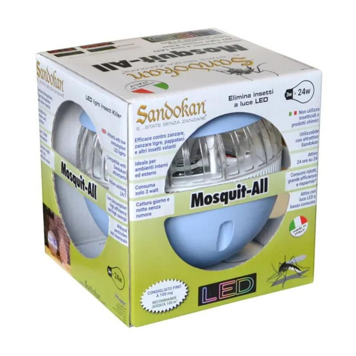 CENTRALE BRICO Piège moustique à usage intérieur/extérieur pour surface S.50 M2