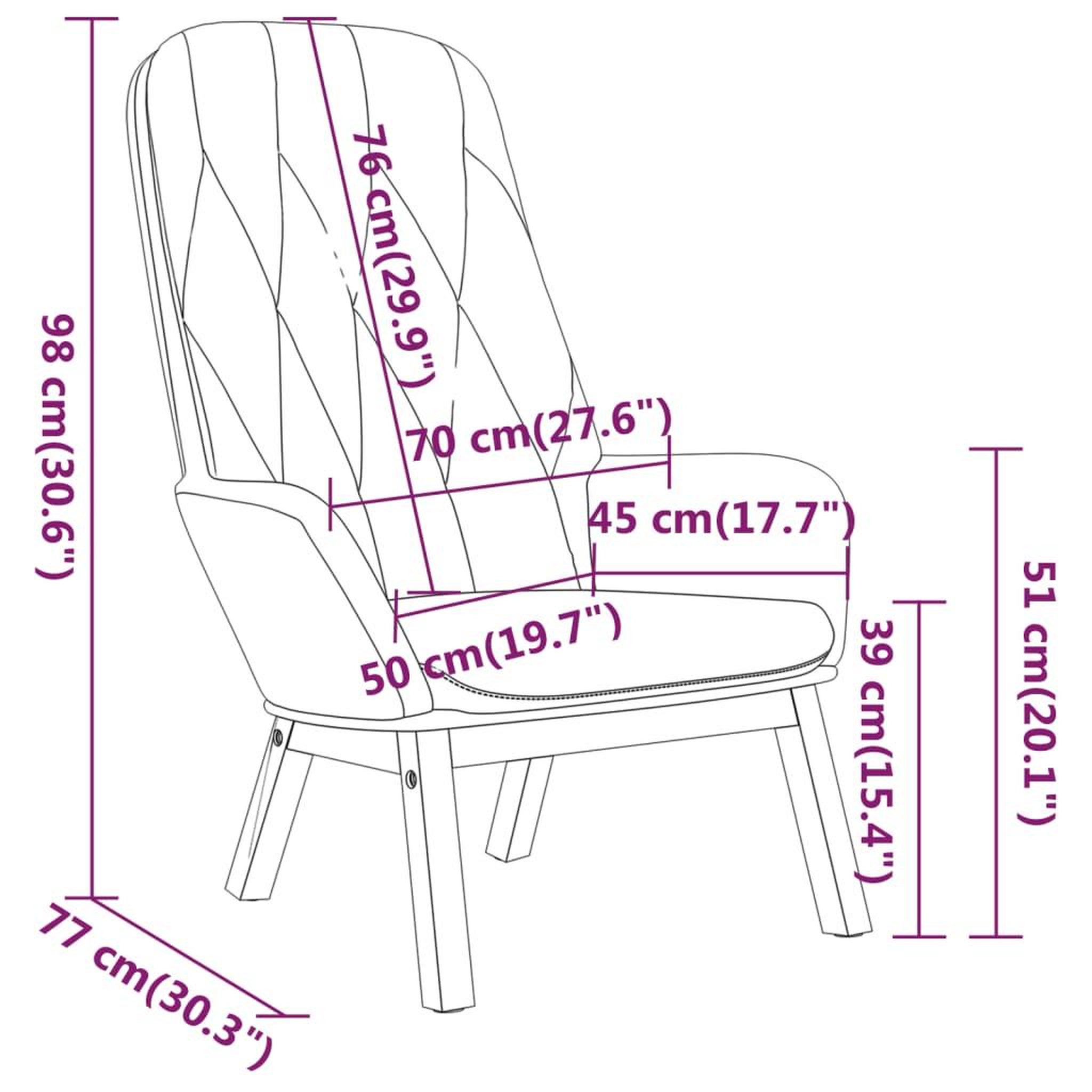 Voir la diapositive 6 : VIDAXL Chaise de relaxation Gris fonce Velours